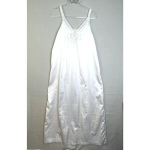 Bert Yelin Iris Nightgown Women Large White Lace Long Sleepwear Bridal Feminine